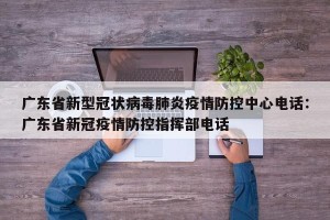 广东省新型冠状病毒肺炎疫情防控中心电话：广东省新冠疫情防控指挥部电话