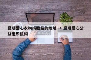 昆明爱心衣物捐赠箱的地址 → 昆明爱心公益组织机构