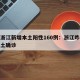 昨日浙江新增本土阳性160例：浙江昨日新增本土确诊