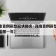 【济南首例新型冠状肺炎·济南首例新型冠状肺炎是哪一年】